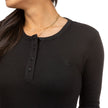 Calvin Klein Women's Long Sleeve Knit Henley