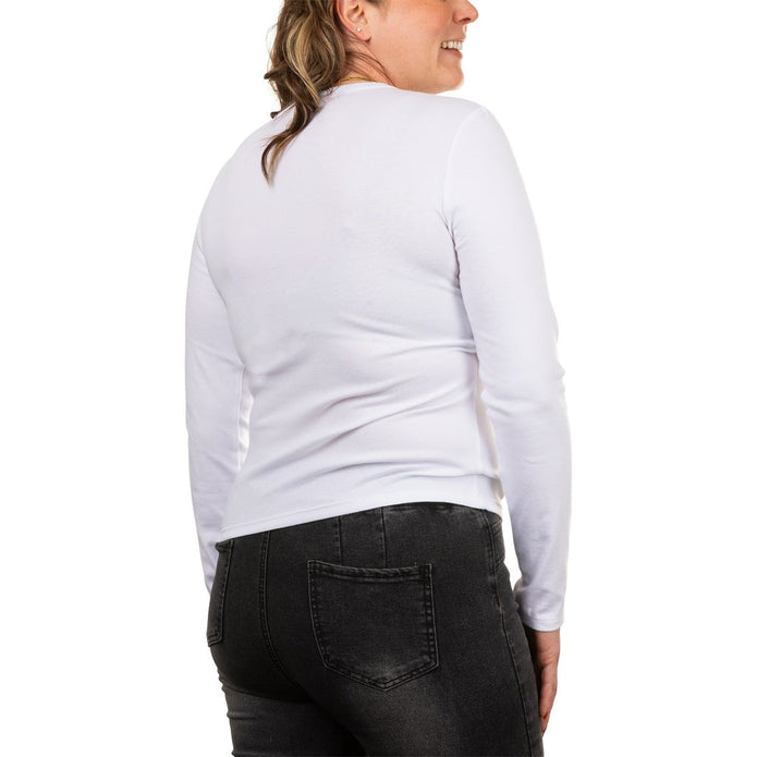 Calvin Klein Women's Long Sleeve Knit Henley