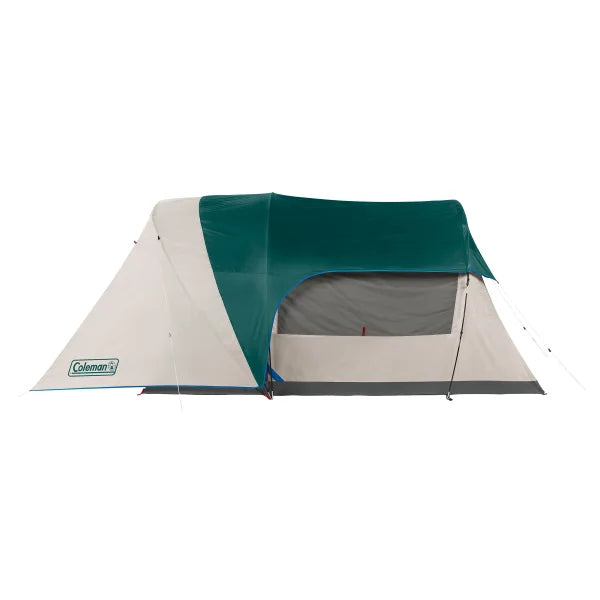 Coleman 6-Person Cabin Camping Tent with Enclosed Weatherproof Screenroom