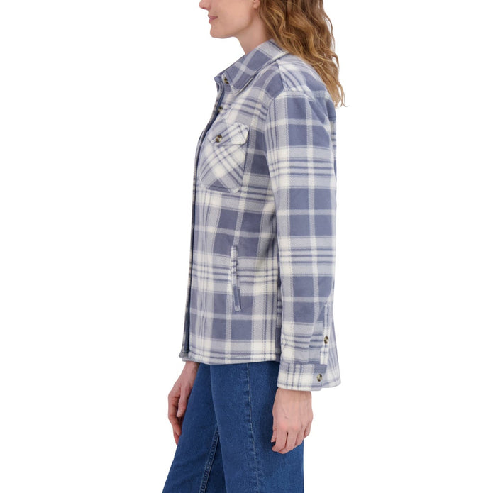 Sage Collective Women's Plush Shirt Jacket