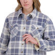 Sage Collective Women's Plush Shirt Jacket