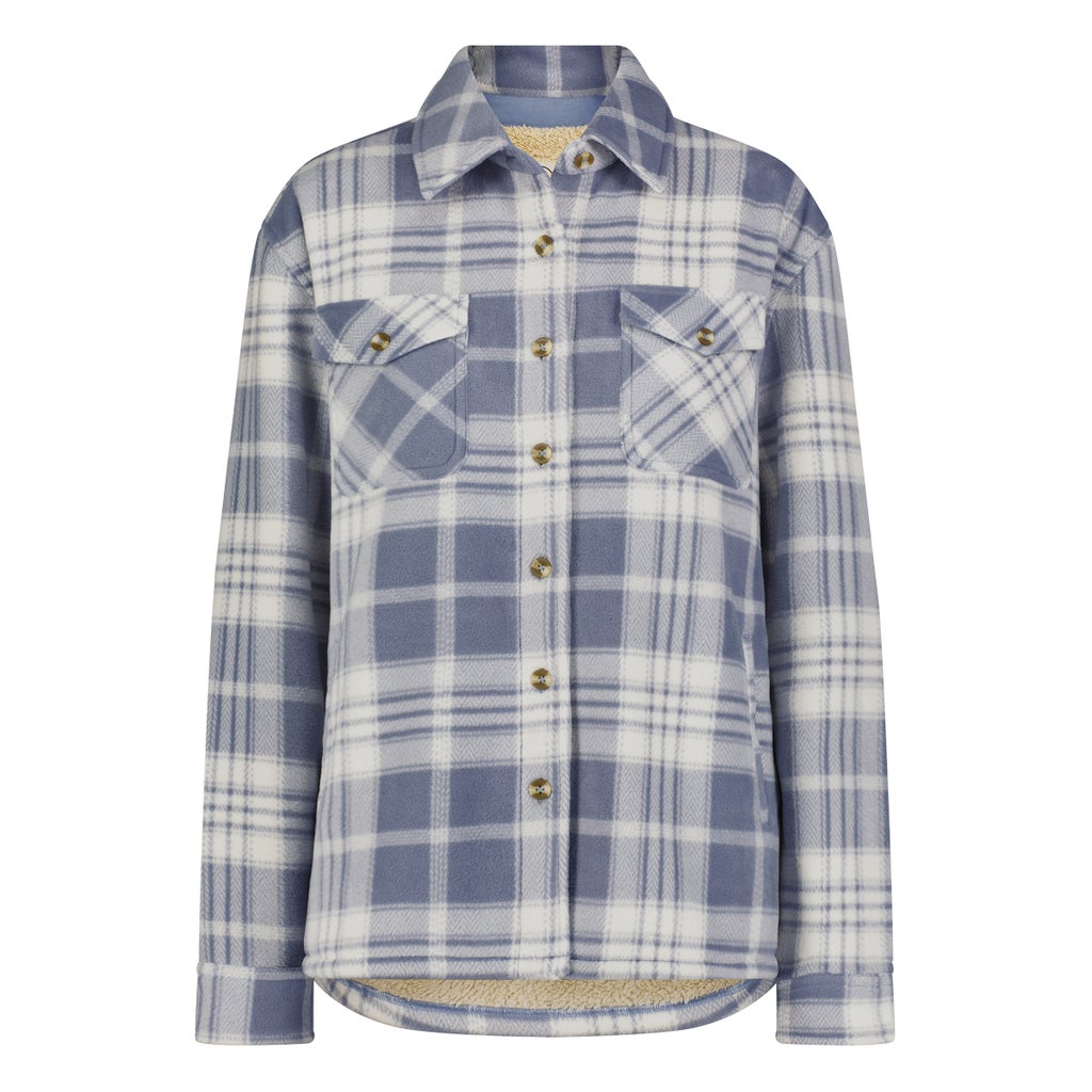 Sage Collective Women's Plush Shirt Jacket