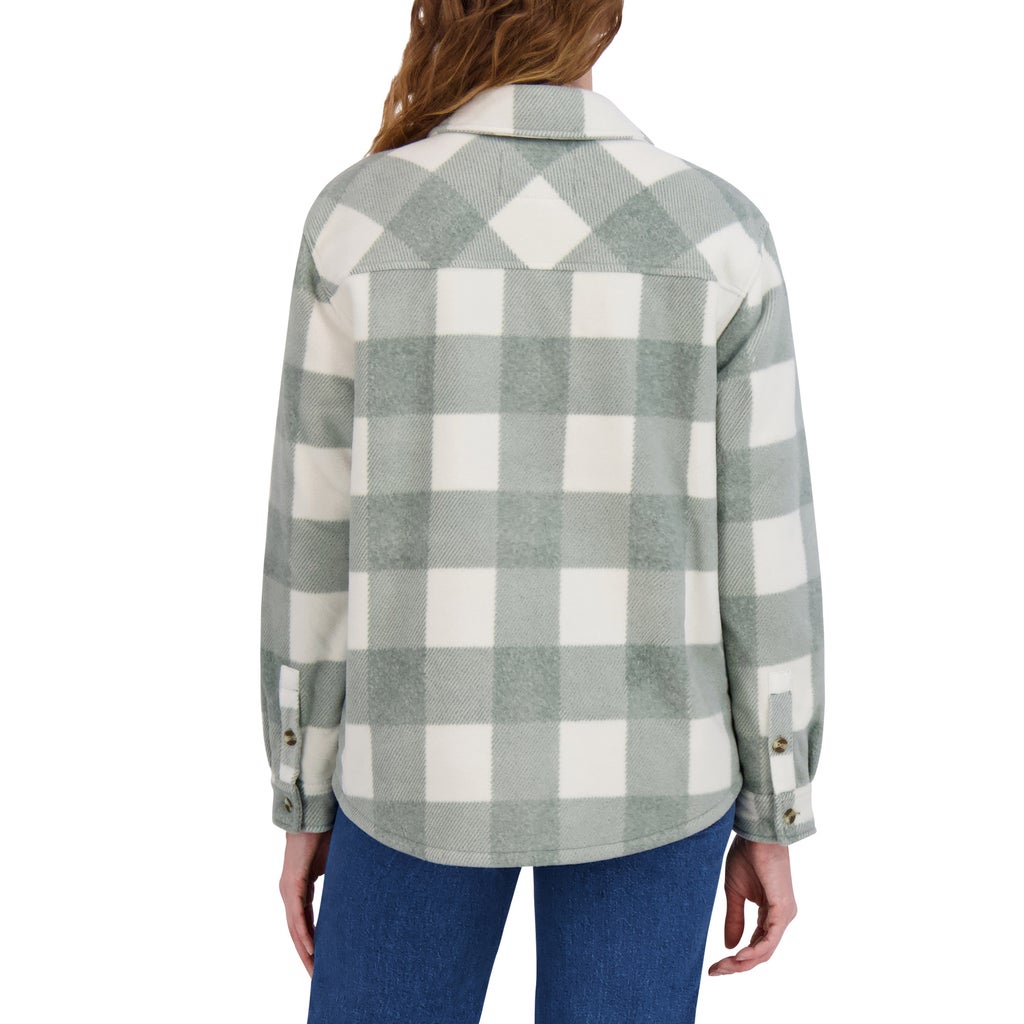 Sage Collective Women's Plush Shirt Jacket