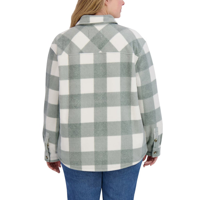 Sage Collective Women's Plush Shirt Jacket