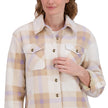 Sage Collective Women's Plush Shirt Jacket