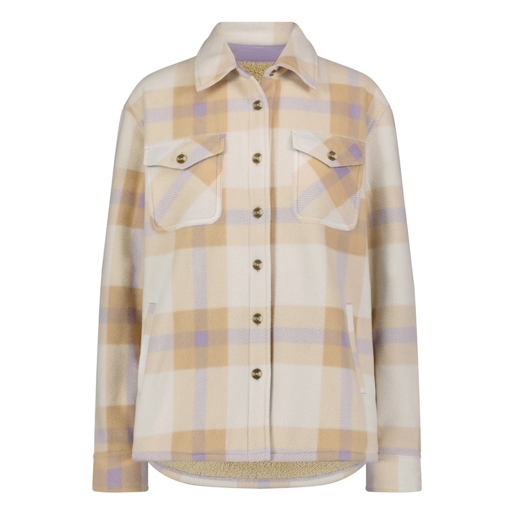 Sage Collective Women's Plush Shirt Jacket