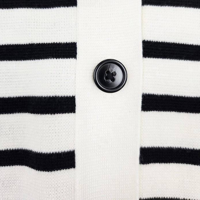 United Colors of Benetton Women’s Striped Milano Button-Front Cardigan