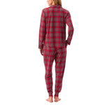 Martha Stewart Women's Notch Collar Pajama Set, 3-piece