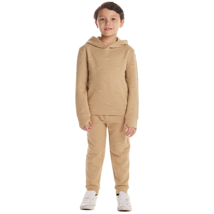 Andy & Evan Kids 2-piece Lounge Set - Taupe