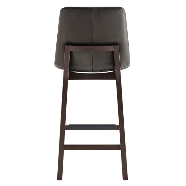 Aiden & Ivy Top-grain Leather Counter Stool, 2-pack