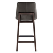 Aiden & Ivy Top-grain Leather Counter Stool, 2-pack