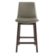 Aiden & Ivy Top-grain Leather Counter Stool, 2-pack