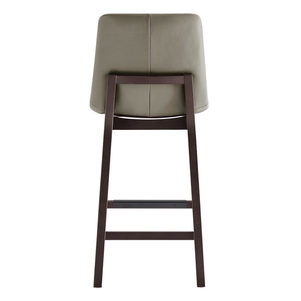 Aiden & Ivy Top-grain Leather Counter Stool, 2-pack