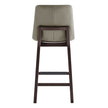 Aiden & Ivy Top-grain Leather Counter Stool, 2-pack