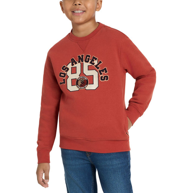 Scotch & Soda Youth City Crew Neck Sweater - Orange