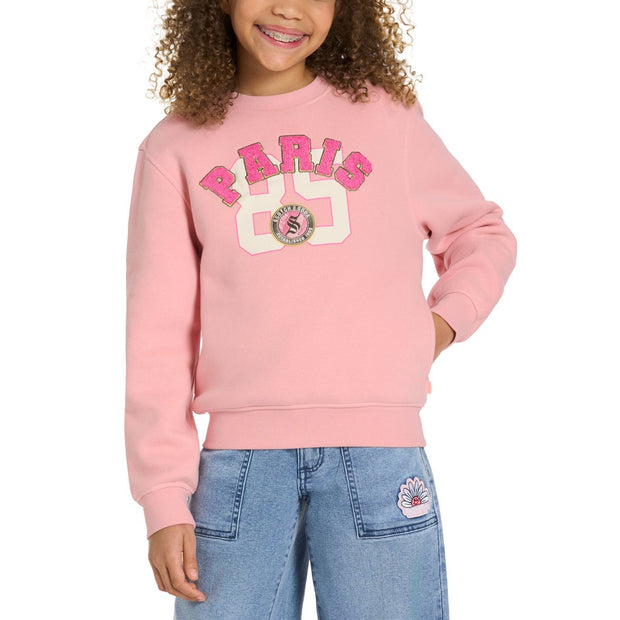 Scotch & Soda Youth City Crew Neck Sweater - Pink