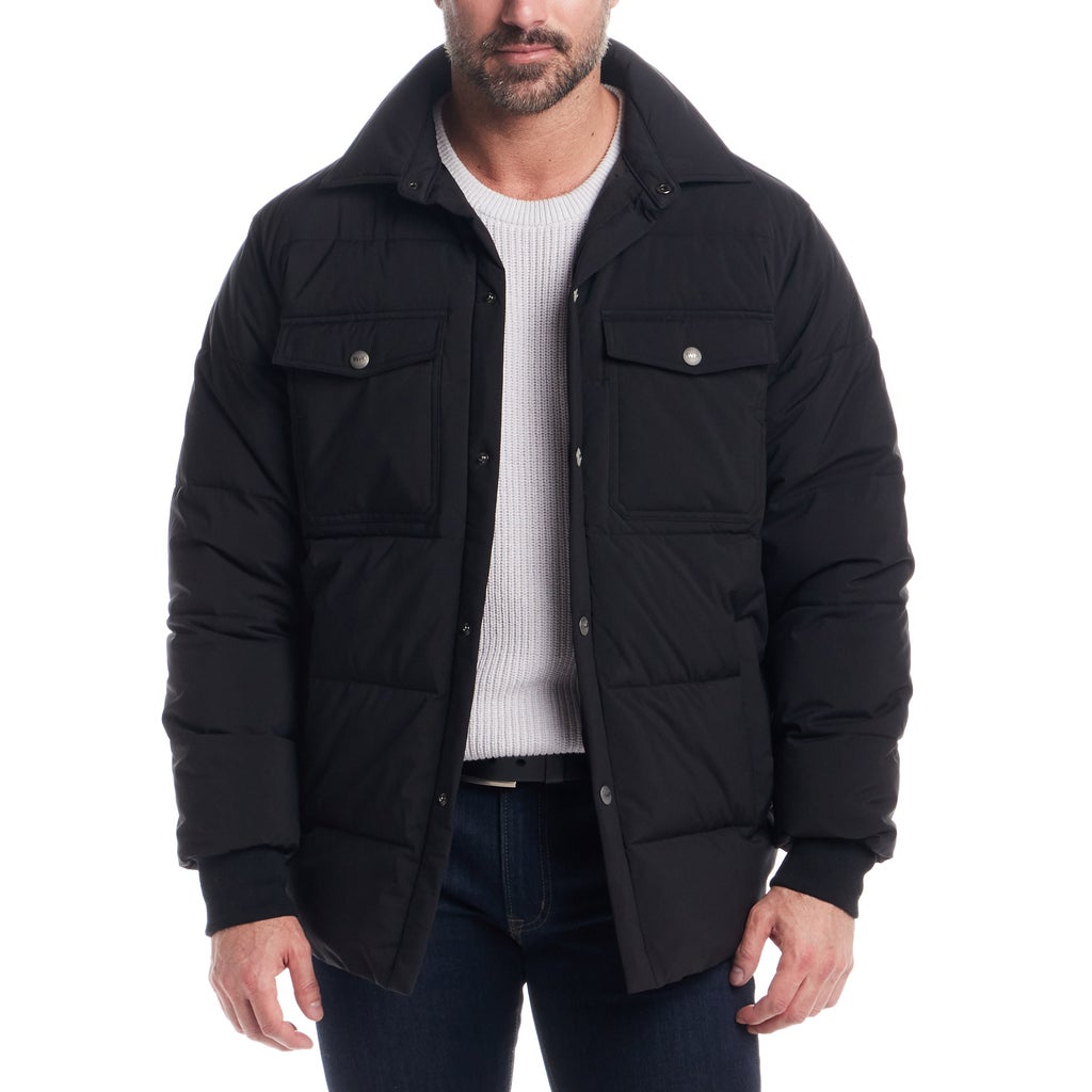 Weatherproof Men's Puffer Jacket - Black