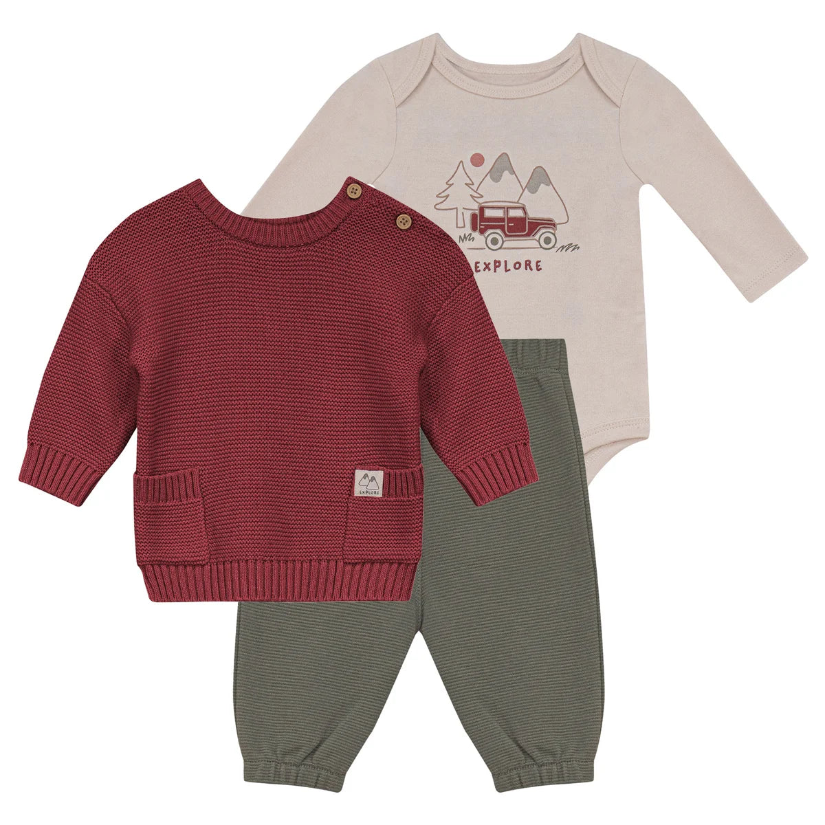 Rococo Infant 3-piece Set
