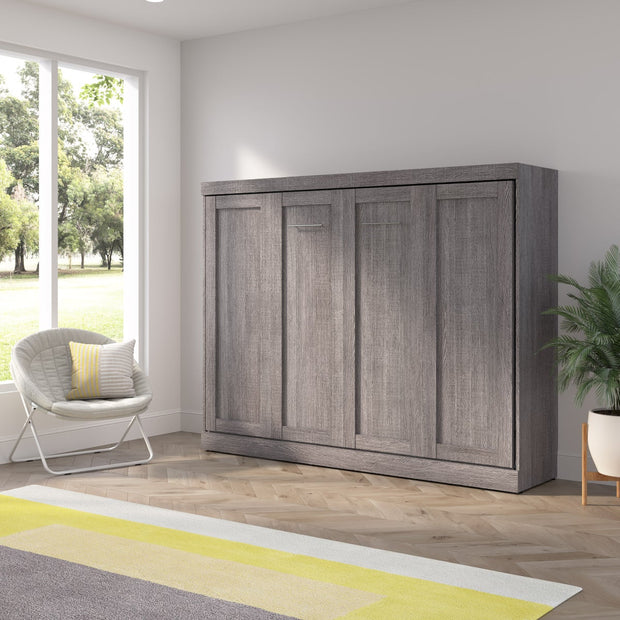Bestar Oasis Premium Horizontal Queen Wall Bed
