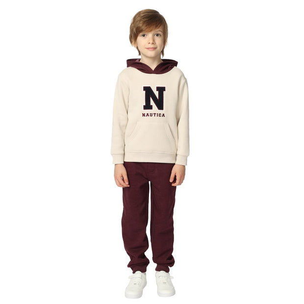 Nautica Boys 2-piece Fleece Set - Dark Red