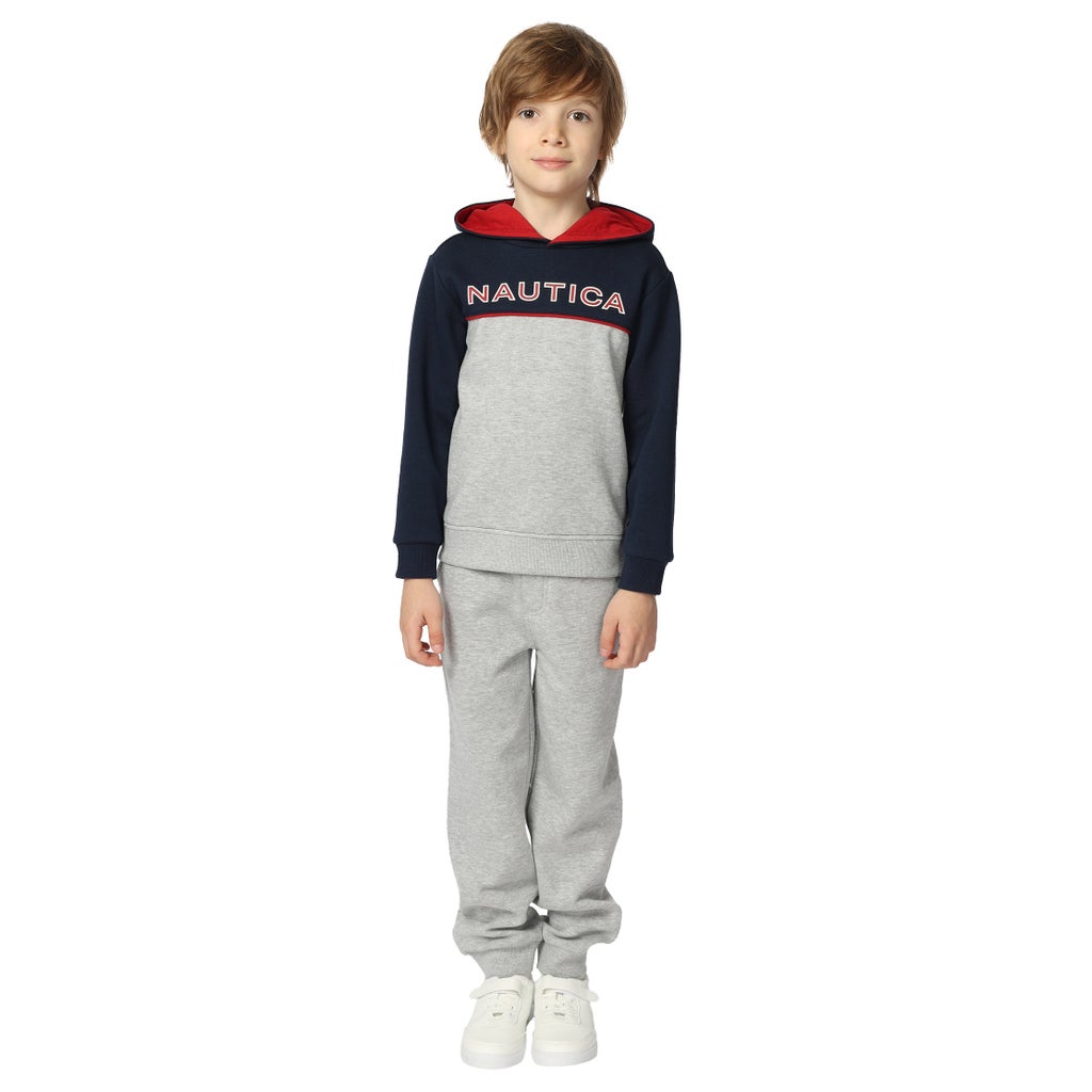 Nautica Boys 2-piece Fleece Set - Grey