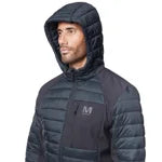 Merrell Hooded Mixed Media Puffer Softshell