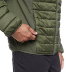 Merrell Hooded Mixed Media Puffer Softshell