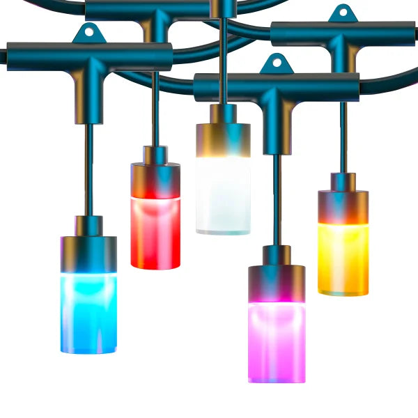 Atomi Smart Wi-Fi Coloro Outdoor String Lights, 48 ft.