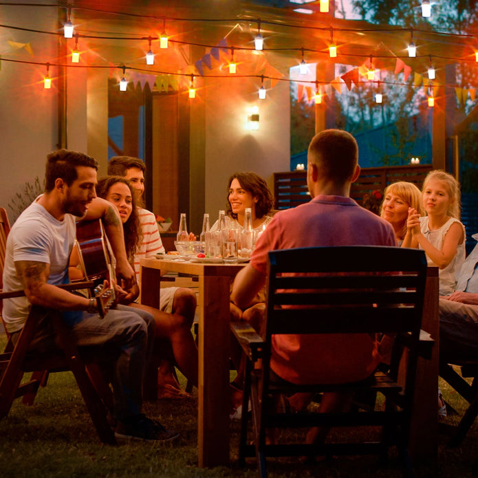 Atomi Smart Wi-Fi Coloro Outdoor String Lights, 48 ft.