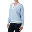 United Colors of Benetton Women’s Contrasting V-neck Sweater