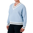 United Colors of Benetton Women’s Contrasting V-neck Sweater
