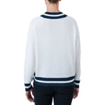 United Colors of Benetton Women’s Contrasting V-neck Sweater