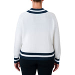 United Colors of Benetton Women’s Contrasting V-neck Sweater