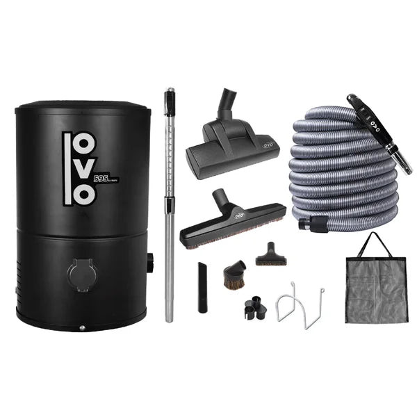 OVO Powerful Versatile Canister Vacuum, no piping required - 595 Airwatts