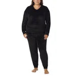 DKNY Women's Velour Lounge Set, 2 Piece