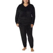 DKNY Women's Velour Lounge Set, 2 Piece