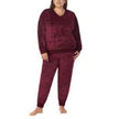 DKNY Women's Velour Lounge Set, 2 Piece