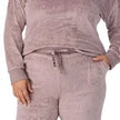 DKNY Women's Velour Lounge Set, 2 Piece