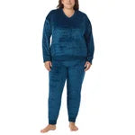 DKNY Women's Velour Lounge Set, 2 Piece