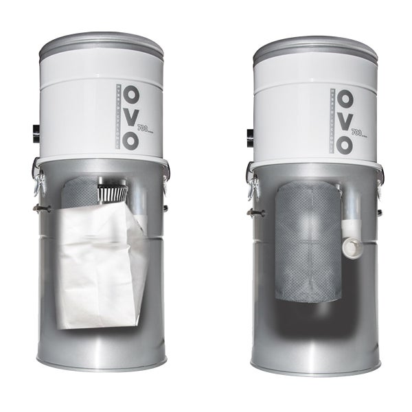 OVO Smart Central Vacuum 750AW control with/without a Smart Device or Voice Command