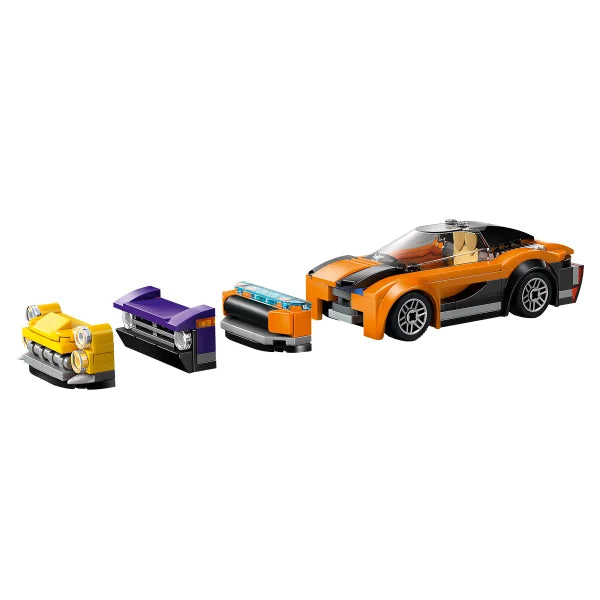LEGO City Car Transporter Truck with Sports Cars