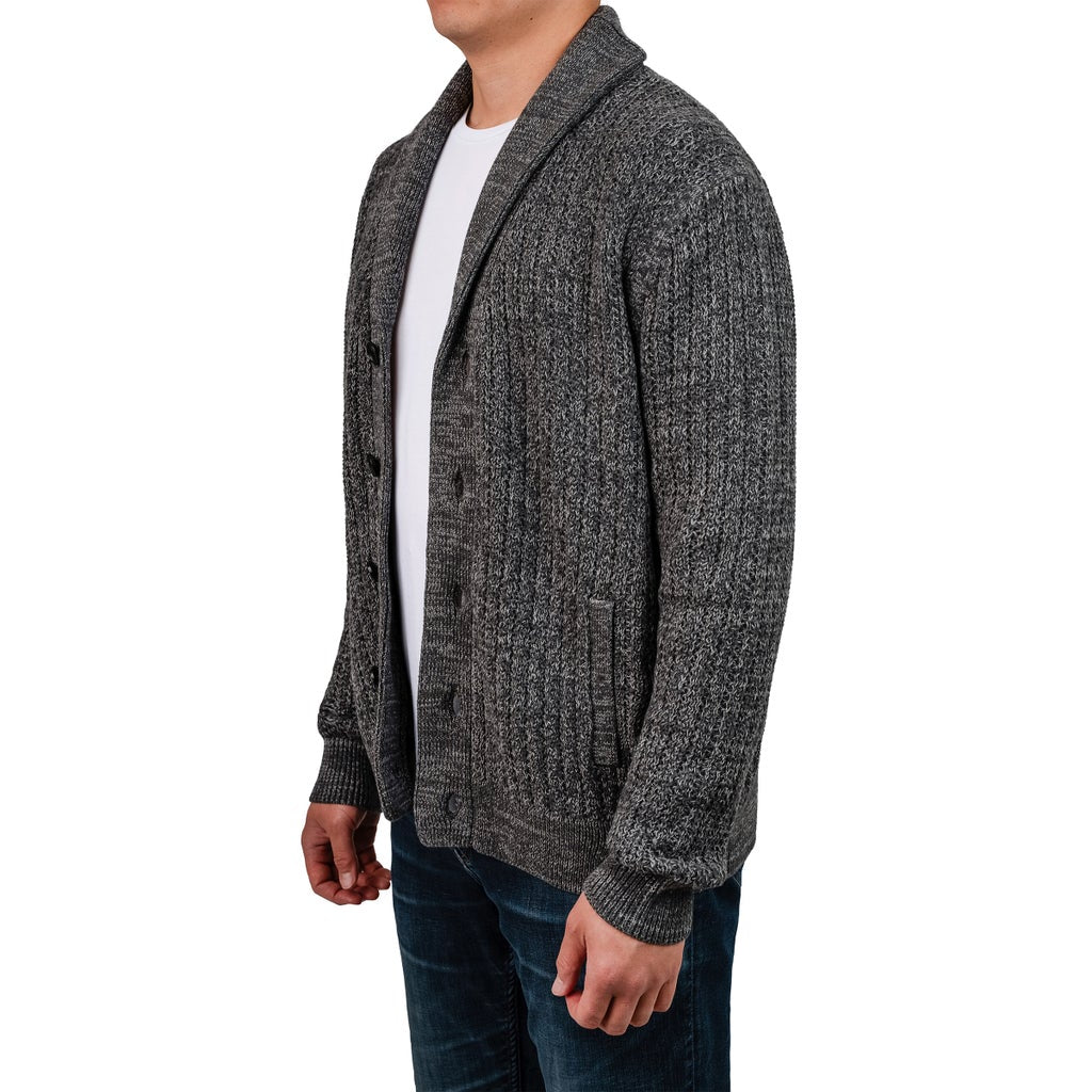 United Colors of Benneton - Men's Shawl Collar Knitted Cardigan