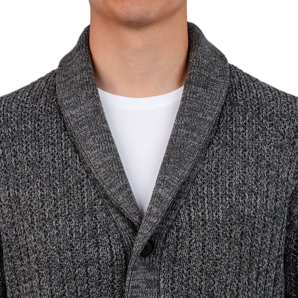 United Colors of Benneton - Men's Shawl Collar Knitted Cardigan