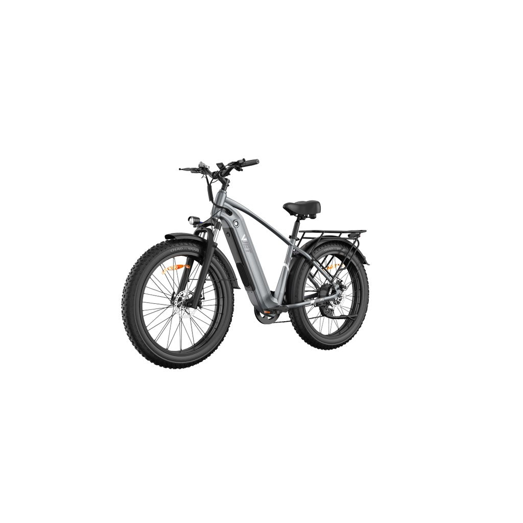 VJET F1-500W Fat Tire Mountain E Bike With Torque Sensor, 85km Max Range