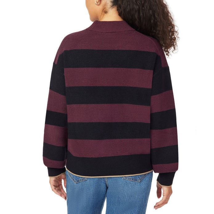 Scotch & Soda Women's Ribbed Mock Neck Pullover