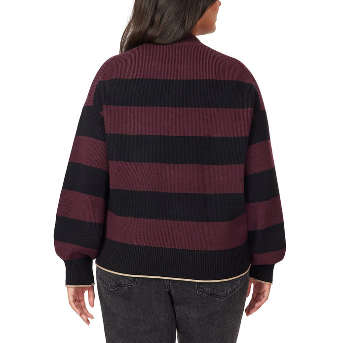 Scotch & Soda Women's Ribbed Mock Neck Pullover