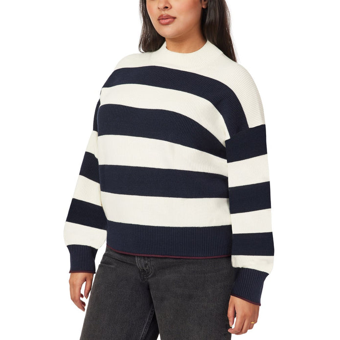 Scotch & Soda Women's Ribbed Mock Neck Pullover