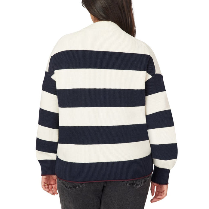 Scotch & Soda Women's Ribbed Mock Neck Pullover