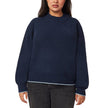 Scotch & Soda Women's Ribbed Mock Neck Pullover