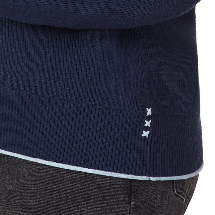 Scotch & Soda Women's Ribbed Mock Neck Pullover